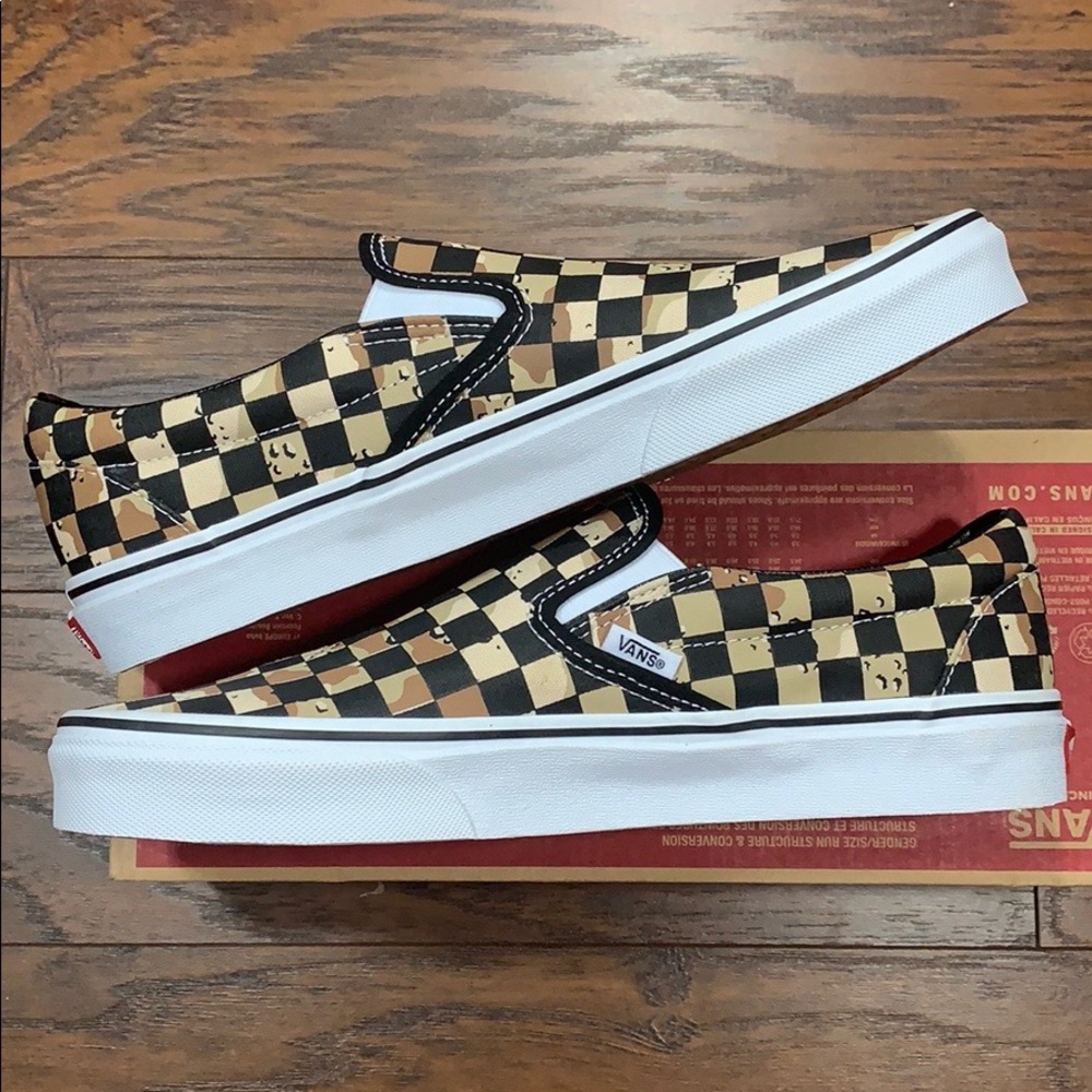 VANS CLASSIC SLIP-ON CHECKERBOARD Cmdsrttr Men’s - Picture 5 of 16